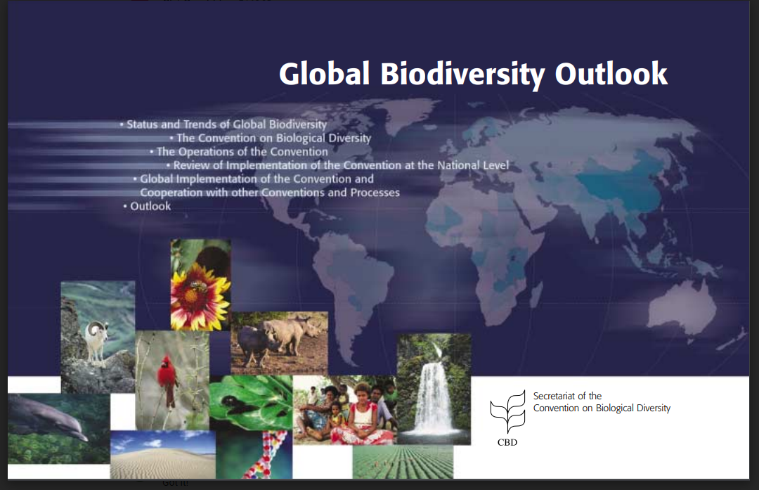 Global Biodiversity Outlook