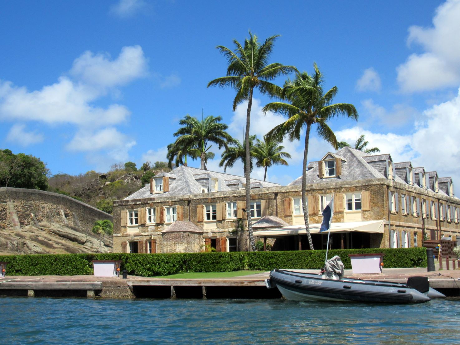 view of dock and context