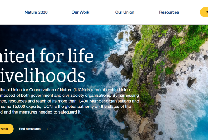 IUCN Screenshot